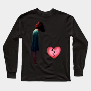 Heart in Pieces Long Sleeve T-Shirt